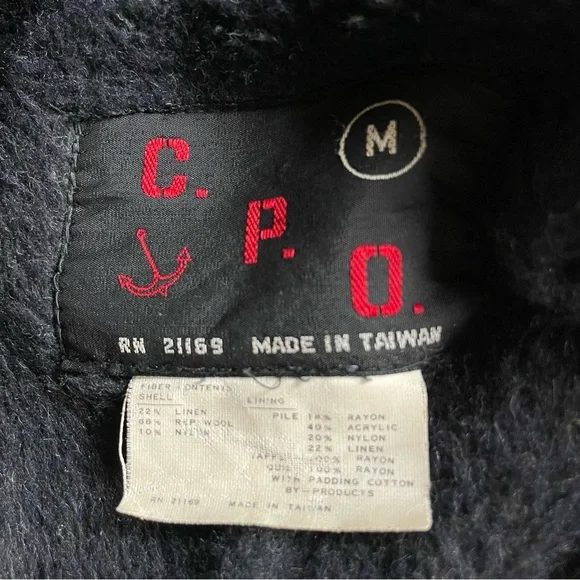 Vintage CPO 1970s Plaid Wool Jacket - Picture 3 of 6